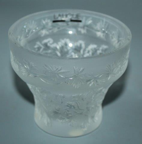 Lalique vase